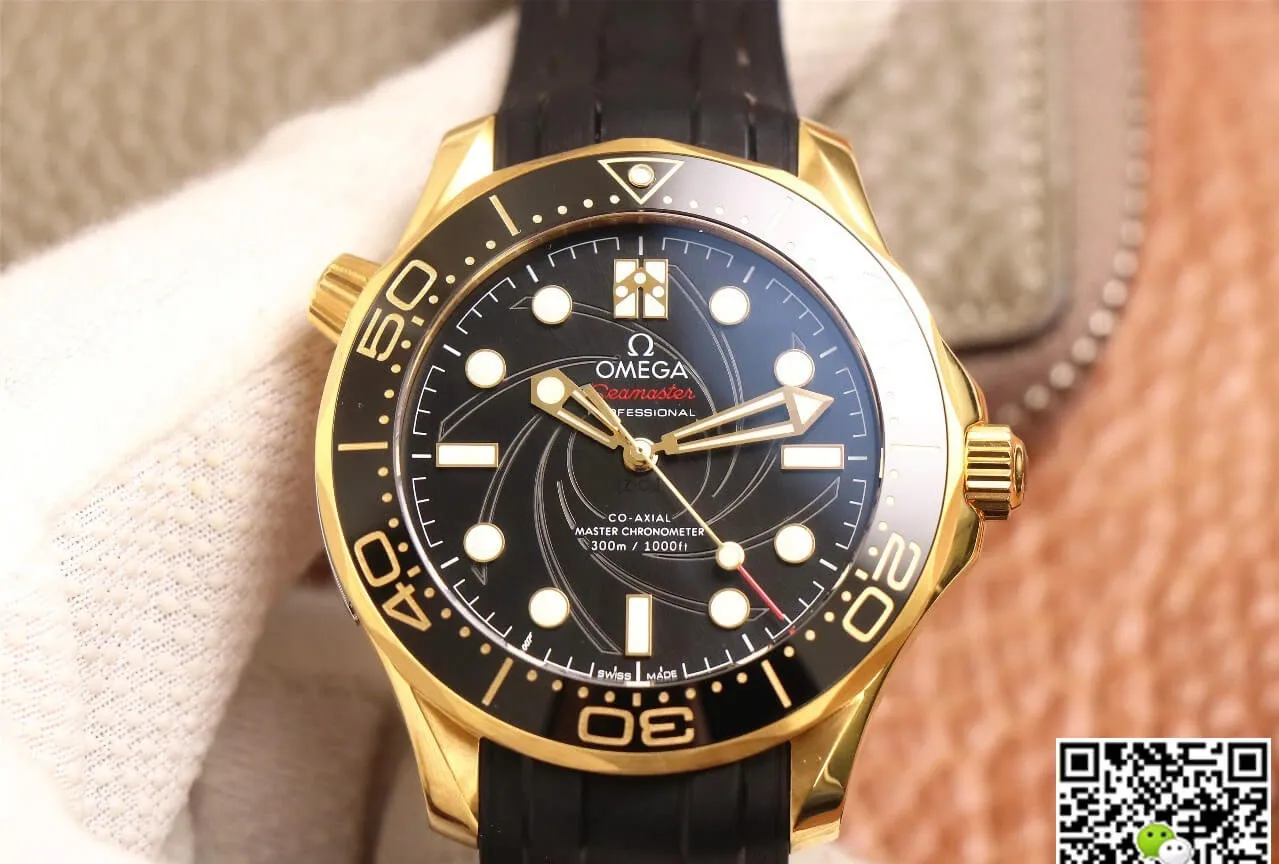 Omega Seamaster 210.62.42.20.01.001 VS Factory 1:1 Best Edition Replica Watch Black Strap